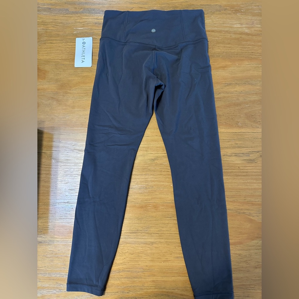 Athleta Ultra High Rise Elation Dark Gray Tight Leggings